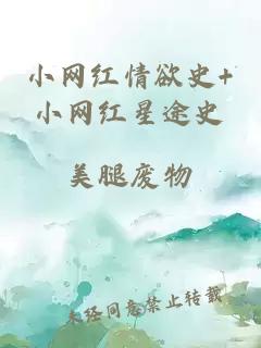 小网红情欲史+小网红星途史