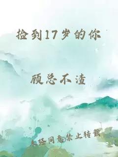 捡到17岁的你