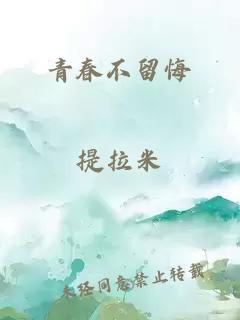 青春不留悔