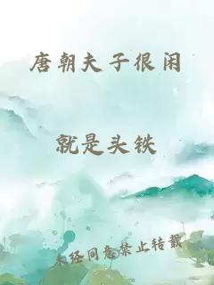 唐朝夫子很闲