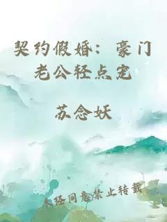 契约假婚：豪门老公轻点宠