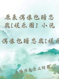 原来偶像也暗恋我[娱乐圈] 小说