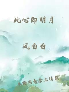 此心即明月